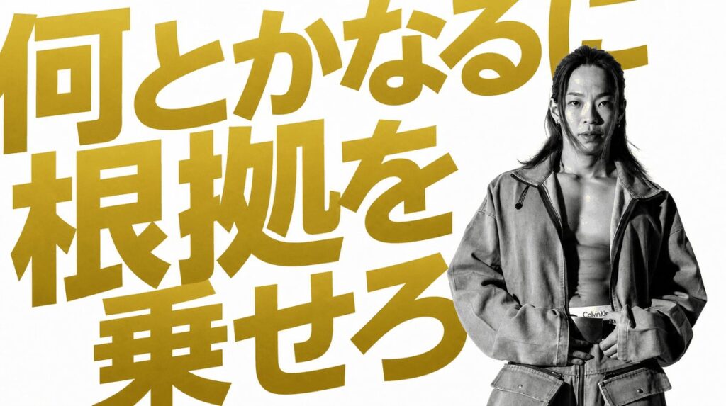 「何とかなるだろう」という感覚に、根拠を乗せてほしいという話
