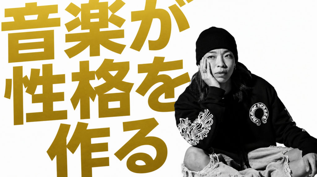 聴く音楽で性格は変わる｜環境を作るものに音楽を入れている理由